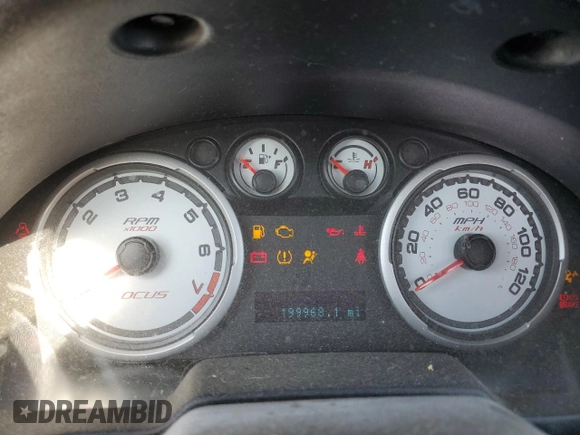 2008 Ford Focus SE z VIN 1FAHP35N08W193642, wystawiony jako Copart lot #53175515 z przebiegiem 199 968 mil mil oraz Szkoda całkowita • Salvage title. Historia ofert i sprzedaży dostępna na DreamBid. Obrazek 9.