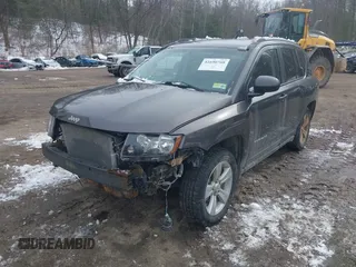 2017 Jeep Compass 75th Anniversary Edition with VIN 1C4NJDBBXHD154468, listed as a IAAI auction lot 41690768 with 109,188 mi miles. Bid and sale history available at carsss.com. Image 6.