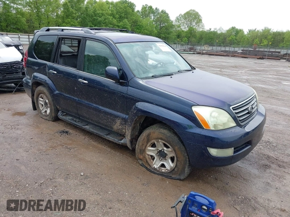 2009 Lexus GX 470 with VIN JTJBT20X090176601, listed as a IAAI auction lot 42095814 with 325,397 mi miles and . Bid and sale history available at carsss.com. Image 1.