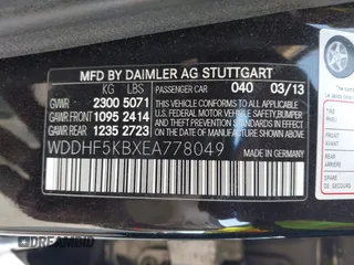 2014 Mercedes-Benz E 350 Sport with VIN WDDHF5KBXEA778049, listed as a IAAI auction lot 42608816 with 113,441 mi miles and . Bid and sale history available at DreamBid. Image 9.