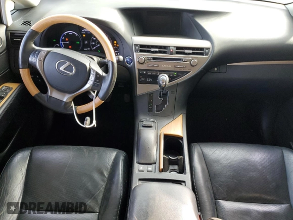 2015 Lexus RX 450h with VIN 2T2ZB1BA3FC002154, listed as a Copart auction lot 83834244 with 63,061 mi miles and Salvage Title. Bid and sale history available at DreamBid. Image 8.