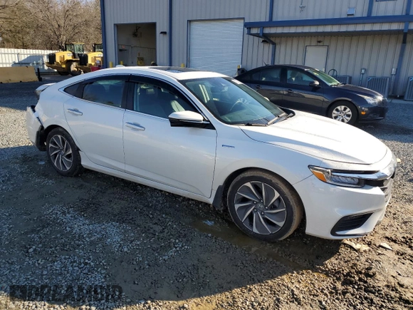 2020 Honda Insight Touring with VIN 19XZE4F90LE012358, listed as a Copart auction lot 45028165 with 63,986 mi miles and Salvage Title. Bid and sale history available at carsss.com. Image 4.