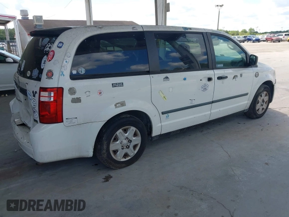 2008 Dodge Grand Caravan SE with VIN 1D8HN44H98B126418, listed as a IAAI auction lot 42223290 with 317,457 mi miles and . Bid and sale history available at DreamBid. Image 4.