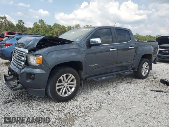 2017 GMC Canyon 2WD SLT z VIN 1GTG5DEN3H1157748, wystawiony jako Copart lot #67130764 z przebiegiem 78 762 mil mil oraz Szkody całkowita. Historia ofert i sprzedaży dostępna na DreamBid. Obrazek 1.