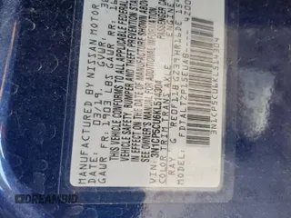 2019 Nissan Kicks SV z VIN 3N1CP5CU6KL514304, wystawiony jako Copart lot #58435575 z przebiegiem 127 966 mil mil oraz Szkoda całkowita • Salvage title. Historia ofert i sprzedaży dostępna na DreamBid. Obrazek 12.