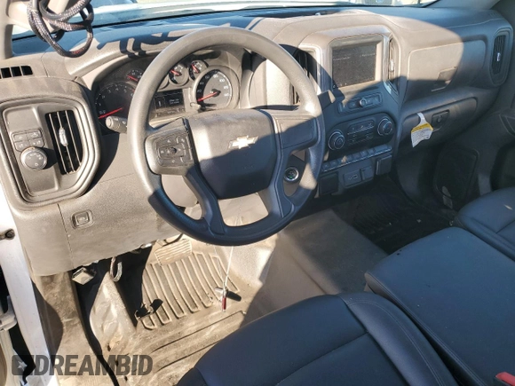 2022 Chevrolet Silverado 1500 Work Truck with VIN 3GCNAAEK2NG568823, listed as a Copart auction lot 81244164 with 48,007 mi miles and Clean Title. Bid and sale history available at DreamBid. Image 8.