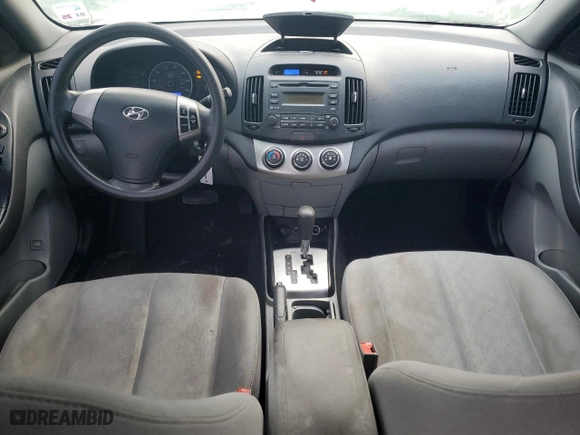2010 Hyundai Elantra SE with VIN KMHDU4AD6AU061776, listed as a Copart auction lot 49993265 with 167,453 mi miles and Salvage Title. Bid and sale history available at carsss.com. Image 8.