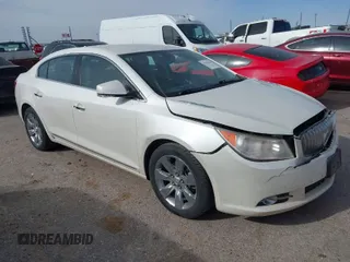 2010 Buick LaCrosse CXS with VIN 1G4GE5EV6AF180502, listed as a IAAI auction lot 41936110 with 90,093 mi miles. Bid and sale history available at carsss.com. Image 1.