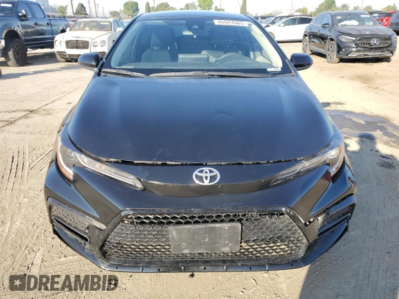 2021 Toyota Corolla LE with VIN JTDEPMAE0MJ150807, listed as a Copart auction lot 46947665 with 143,869 mi miles and Salvage Title. Bid and sale history available at carsss.com. Image 5.