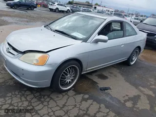 2001 Honda Civic EX with VIN 1HGEM229X1L115109, listed as a IAAI auction lot 41496363 with 227,728 mi miles. Bid and sale history available at carsss.com. Image 2.