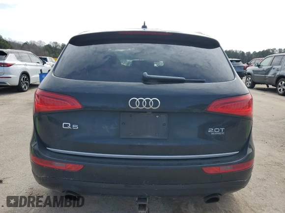 2016 Audi Q5 Premium Plus with VIN WA1L2AFP4GA080743, listed as a Copart auction lot 47285975 with 171,159 mi miles and Clean Title. Bid and sale history available at carsss.com. Image 6.