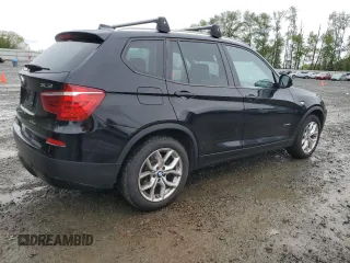 2013 BMW X3 xDrive28i with VIN 5UXWX9C52D0A31629, listed as a Copart auction lot 55024125 with 90,189 mi miles and Clean Title. Bid and sale history available at carsss.com. Image 3.