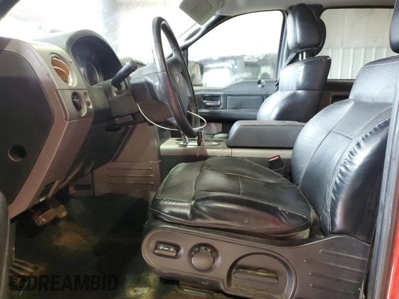 2007 Ford F-150 XLT with VIN 1FTPW14V57KC78836, listed as a Copart auction lot 47551445 with 152,570 mi miles and Salvage Title. Bid and sale history available at DreamBid. Image 7.