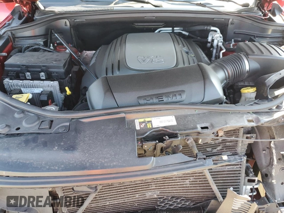 2015 Dodge Durango R/T with VIN 1C4SDHCTXFC873649, listed as a Copart auction lot 48588535 with 74,370 mi miles and Salvage Title. Bid and sale history available at DreamBid. Image 12.