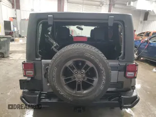 2018 Jeep Wrangler JK Unlimited Sport S with VIN 1C4HJWDG5JL865704, listed as a Copart auction lot 46117775 with 86,809 mi miles and Clean Title. Bid and sale history available at carsss.com. Image 6.