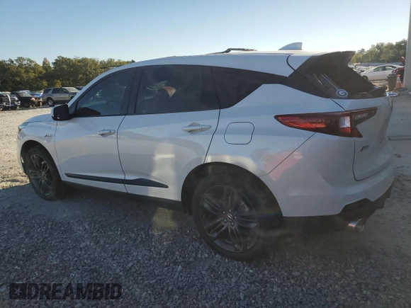 2020 Acura RDX w/A-Spec Pkg with VIN 5J8TC1H65LL014094, listed as a Copart auction lot 76185354 with 56,937 mi miles and Salvage Title. Bid and sale history available at carsss.com. Image 2.