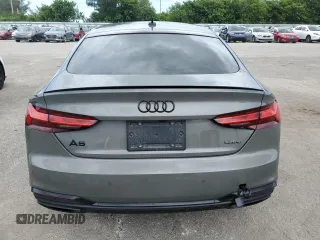 2023 Audi A5 Sportback S line Prestige z VIN WAUEACF57PA033957, wystawiony jako Copart lot #60224274 z przebiegiem 43 445 mil mil oraz Szkoda całkowita • Salvage title. Historia ofert i sprzedaży dostępna na DreamBid. Obrazek 6.