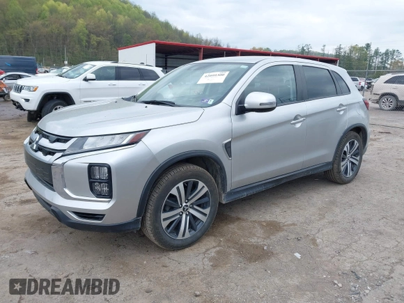 2021 Mitsubishi Outlander ES z VIN JA4ARUAU1MU031303, wystawiony jako IAAI lot #42099300 z przebiegiem 43 391 mil mil oraz . Historia ofert i sprzedaży dostępna na DreamBid. Obrazek 2.