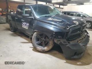 2017 Ram 1500 Express with VIN 1C6RR7FG0HS548324, listed as a Copart auction lot 49478575 with 88,284 mi miles and Salvage Title. Bid and sale history available at carsss.com. Image 4.