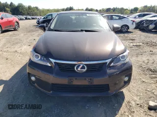 2012 Lexus CT 200h with VIN JTHKD5BH6C2096446, listed as a Copart auction lot 55121715 with 184,473 mi miles and Clean Title. Bid and sale history available at carsss.com. Image 5.