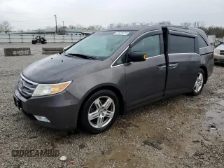 2013 Honda Odyssey Touring with VIN 5FNRL5H97DB058225, listed as a Copart auction lot 51679275 with 150,755 mi miles and Salvage Title. Bid and sale history available at carsss.com. Image 1.
