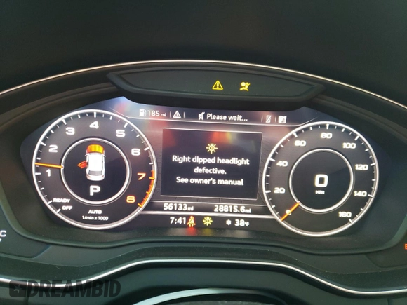 2018 Audi Q5 Premium Plus with VIN WA1BNAFY2J2011949, listed as a Copart auction lot 68659022 with 56,133 mi miles. Bid and sale history available at carsss.com. Image 9.