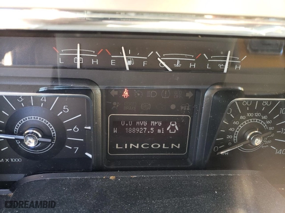 2008 Lincoln Navigator with VIN 5LMFU27518LJ12756, listed as a Copart auction lot 83676884 with 188,927 mi miles and Salvage Title. Bid and sale history available at carsss.com. Image 9.