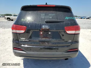 2017 Kia Sorento LX V6 with VIN 5XYPG4A53HG203563, listed as a Copart auction lot 50614385 with 125,307 mi miles and Salvage Title. Bid and sale history available at carsss.com. Image 6.