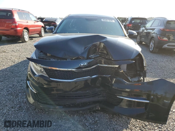 2018 Kia Optima LX with VIN 5XXGT4L36JG196206, listed as a Copart auction lot 45461035 with Not Provided miles and Salvage Title. Bid and sale history available at DreamBid. Image 5.