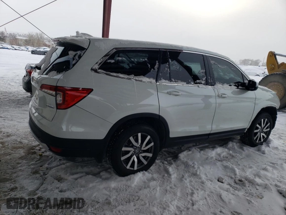 2022 Honda Pilot EX-L с VIN 5FNYF6H55NB095023, выставлен на аукционе Copart как лот 45405865 с пробегом 24 062 миль миль и Списание • Salvage title. История ставок и продаж доступна на DreamBid. Изображение 3.