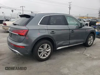 2022 Audi Q5 S line Premium with VIN WA1GAAFY0N2109689, listed as a Copart auction lot 54224605 with 111,964 mi miles and Salvage title. Bid and sale history available at DreamBid. Image 3.