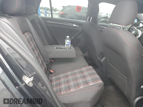 2017 Volkswagen Golf GTI S with VIN 3VW447AU1HM055885, listed as a Copart auction lot 66613024 with 54,028 mi miles and Salvage Title. Bid and sale history available at carsss.com. Image 10.