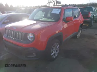 2017 Jeep Renegade Altitude with VIN ZACCJBBB7HPF73083, listed as a IAAI auction lot 41114187 with 1 mi miles. Bid and sale history available at carsss.com. Image 17.