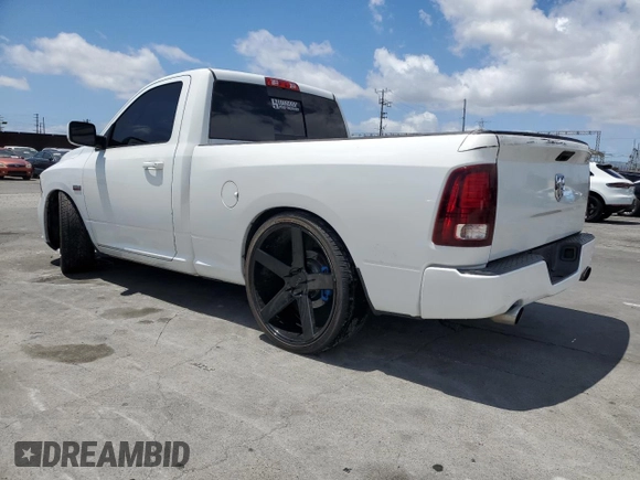 2015 Ram 1500 Sport with VIN 3C6JR6CT8FG687324, listed as a Copart auction lot 56992605 with 123,952 mi miles and Salvage title. Bid and sale history available at DreamBid. Image 2.