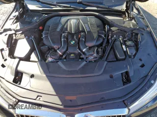 2016 BMW 7 Series 750i with VIN WBA7F0C5XGGL99549, listed as a Copart auction lot 41880015 with 54,181 mi miles and Salvage Title. Bid and sale history available at carsss.com. Image 11.