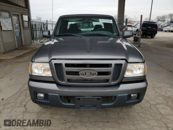 2006 Ford Ranger XL with VIN 1FTYR14UX6PA24074, listed as a Copart auction lot 51773135 with 97,438 mi miles and Clean Title. Bid and sale history available at DreamBid. Image 5.
