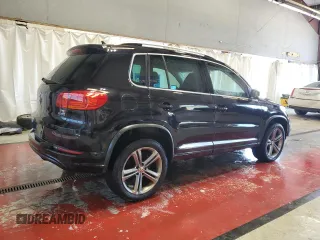 2017 Volkswagen Tiguan Sport z VIN WVGUV7AXXHK007234, wystawiony jako Copart lot #60206065 z przebiegiem 133 316 mil mil oraz Szkoda całkowita • Salvage title. Historia ofert i sprzedaży dostępna na DreamBid. Obrazek 3.