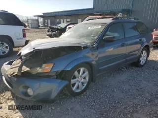 2006 Subaru Legacy Outback with VIN 4S4BP61C467344104, listed as a Copart auction lot 58204895 with Not provided miles and Salvage title. Bid and sale history available at DreamBid. Image 1.