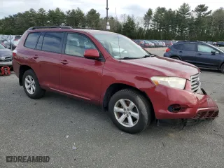 2008 Toyota Highlander with VIN JTEDS41A282014634, listed as a Copart auction lot 48863365 with 187,431 mi miles and Salvage Title. Bid and sale history available at carsss.com. Image 4.