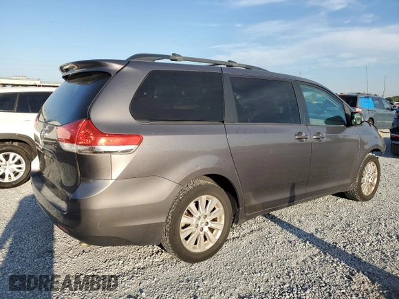 2011 Toyota Sienna LE with VIN 5TDJK3DC8BS005712, listed as a Copart auction lot 50637855 with 89,704 mi miles and Salvage Title. Bid and sale history available at carsss.com. Image 3.