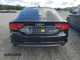 2012 Audi A7 Prestige with VIN WAU2GAFC1CN069845, listed as a Copart auction lot 55903315 with 79,485 mi miles and Salvage title. Bid and sale history available at DreamBid. Image 6.