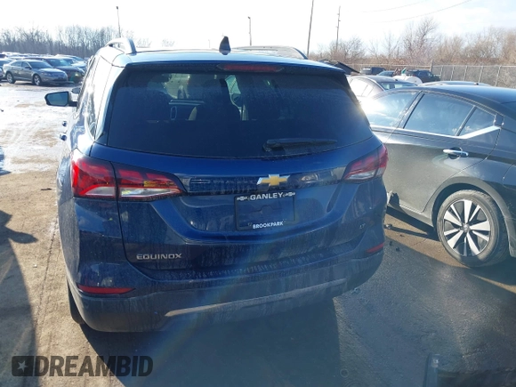 2022 Chevrolet Equinox LT z VIN 3GNAXKEVXNL243123, wystawiony jako IAAI lot #41628714 z przebiegiem 48 774 mil mil oraz . Historia ofert i sprzedaży dostępna na DreamBid. Obrazek 17.
