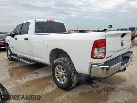 2023 Ram 2500 Big Horn с VIN 3C6UR5JL3PG576451, выставлен на аукционе Copart как лот 55905055 с пробегом 43 053 миль миль и Чистый • Clean title. История ставок и продаж доступна на DreamBid. Изображение 2.