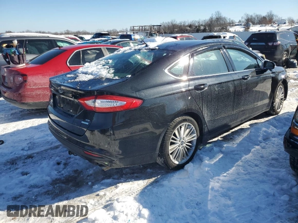 2014 Ford Fusion SE with VIN 3FA6P0HD8ER254128, listed as a Copart auction lot 41591585 with 170,985 mi miles and Salvage Title. Bid and sale history available at carsss.com. Image 3.