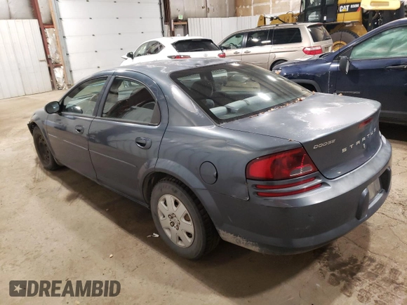 2002 Dodge Stratus SE with VIN 1B3EL36X82N124222, listed as a Copart auction lot 75369414 with 61,832 mi miles and Non Repairable. Bid and sale history available at DreamBid. Image 2.