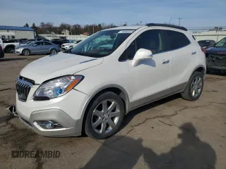 2016 Buick Encore Leather with VIN KL4CJGSB3GB615121, listed as a Copart auction lot 46590025 with 94,023 mi miles and Salvage Title. Bid and sale history available at carsss.com. Image 1.