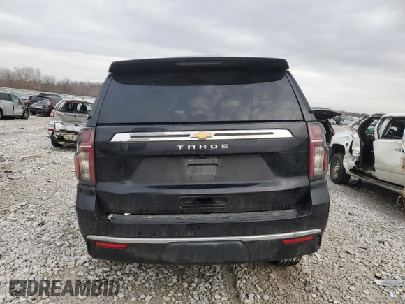 2021 Chevrolet Tahoe LS z VIN 1GNSKMKD8MR191699, wystawiony jako Copart lot #84043944 z przebiegiem Nie podano mil oraz Szkoda całkowita • Salvage title. Historia ofert i sprzedaży dostępna na DreamBid. Obrazek 6.