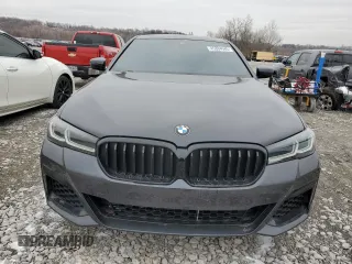 2021 BMW 5 Series 540i with VIN WBA53BJ04MCF43184, listed as a Copart auction lot 45384945 with 48,290 mi miles and Salvage Title. Bid and sale history available at DreamBid. Image 5.