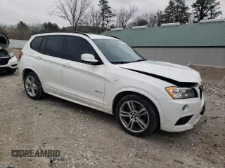 2014 BMW X3 xDrive35i z VIN 5UXWX7C58E0E79170, wystawiony jako Copart lot #52494685 z przebiegiem 110 161 mil mil oraz Szkoda całkowita • Salvage title. Historia ofert i sprzedaży dostępna na DreamBid. Obrazek 4.