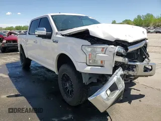 2015 Ford F-150 XLT with VIN 1FTEW1EG4FKD27840, listed as a Copart auction lot 57405215 with 134,036 mi miles and Salvage title. Bid and sale history available at DreamBid. Image 13.